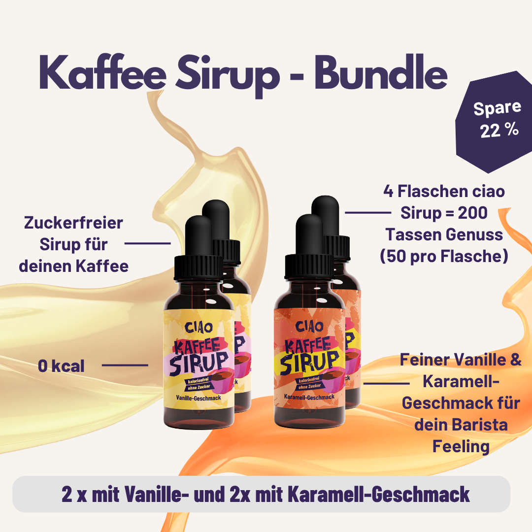 Kaffee Sirup Bundle - ohne Kalorien & zuckerfrei