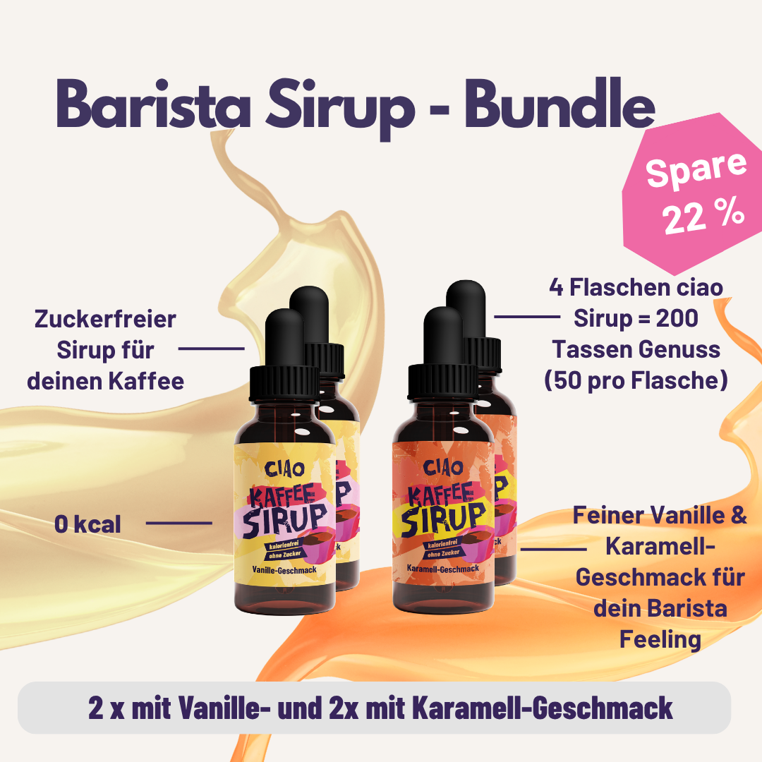 Barista Sirup Bundle - ohne Kalorien & zuckerfrei
