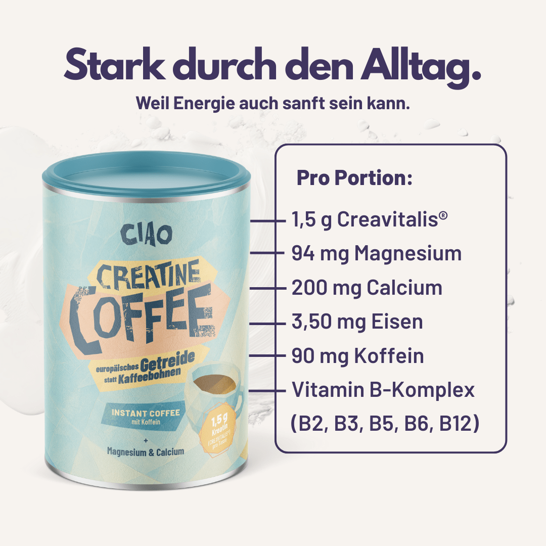 Creatine Coffee mit Magnesium & Calcium - ciao coffee