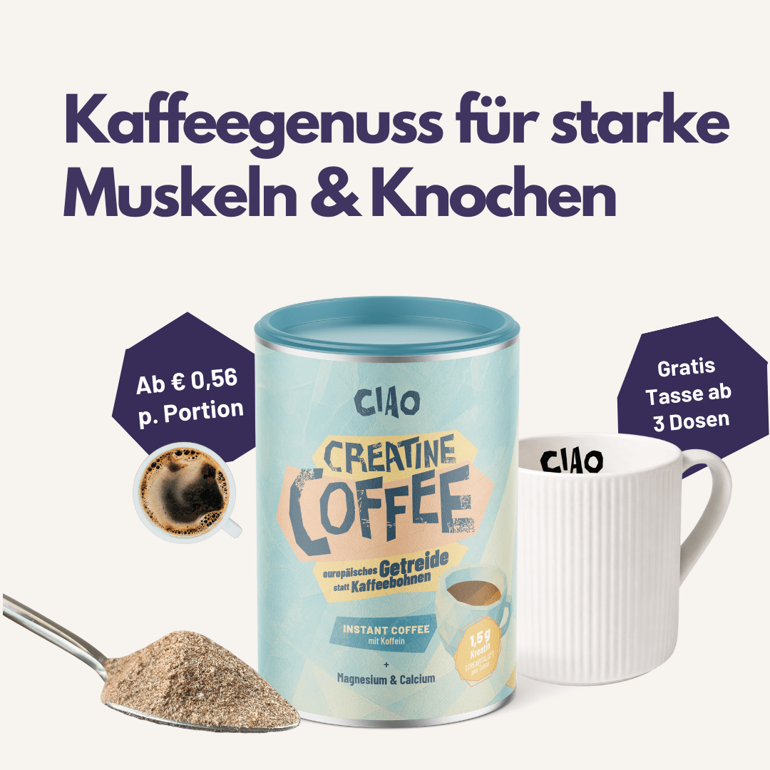 Creatine Coffee mit Magnesium & Calcium