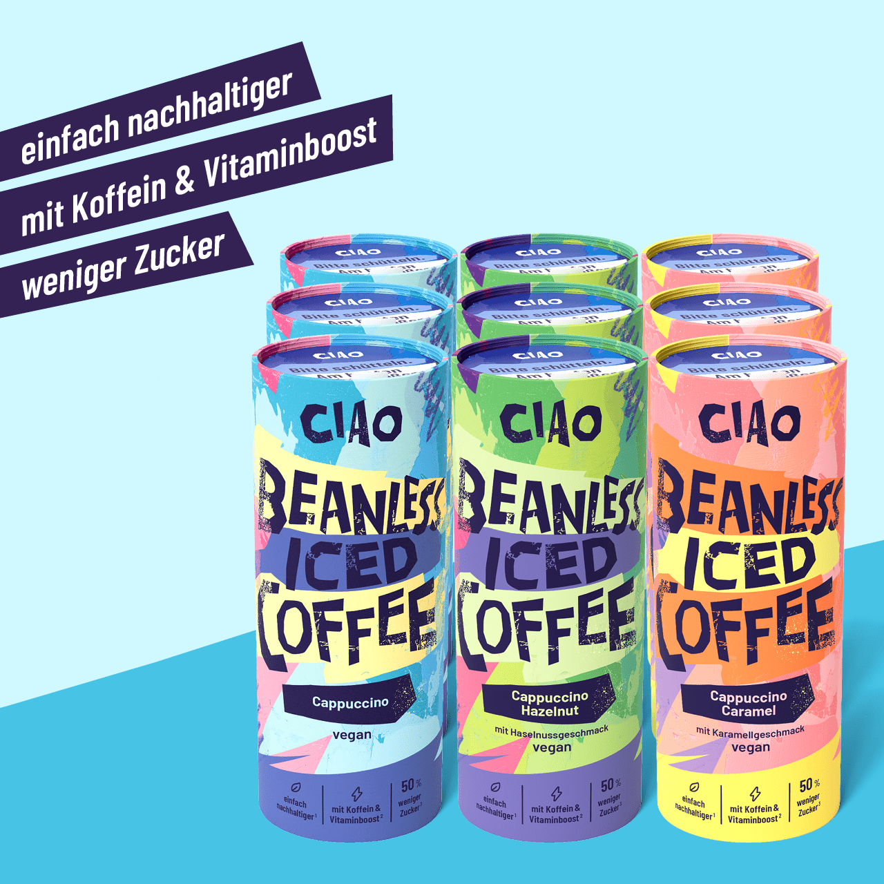 Eiskaffee - Probierpaket (9 x 235 ml) - ciao coffee